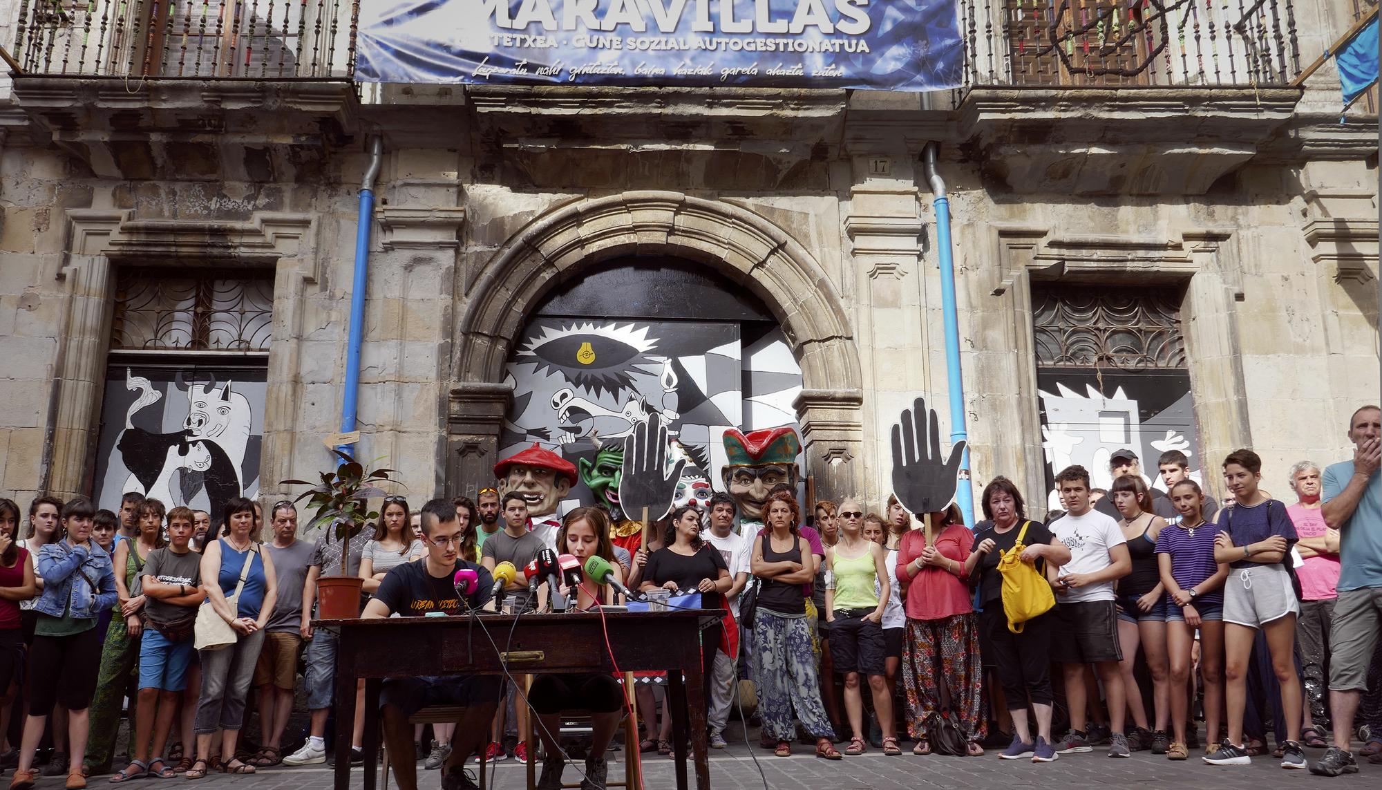 Rueda de prensa gaztetxe maravillas